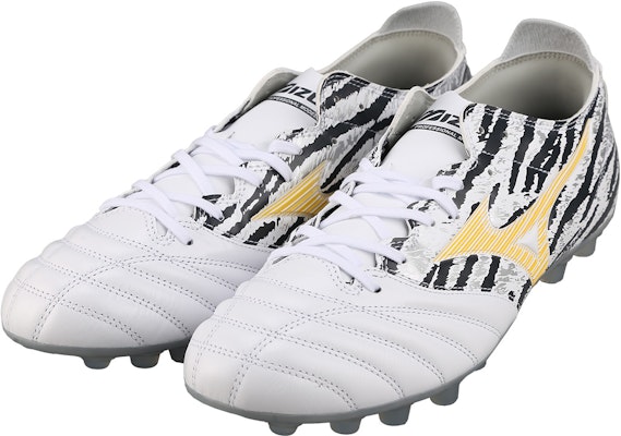 美津濃 Morelia 庫娃 Neo III Pro AG 人造草坪 耐磨透氣 足球鞋 白色 Lookbook 美津濃 Morelia 庫娃 Neo III Pro AG 人造草坪 耐磨透氣 足球鞋 白色