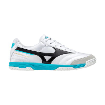 Mizuno Morelia Sala Classic IN 'White Black Aqua'