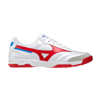 Mizuno Morelia Sala Classic IN 'White High Risk Red'