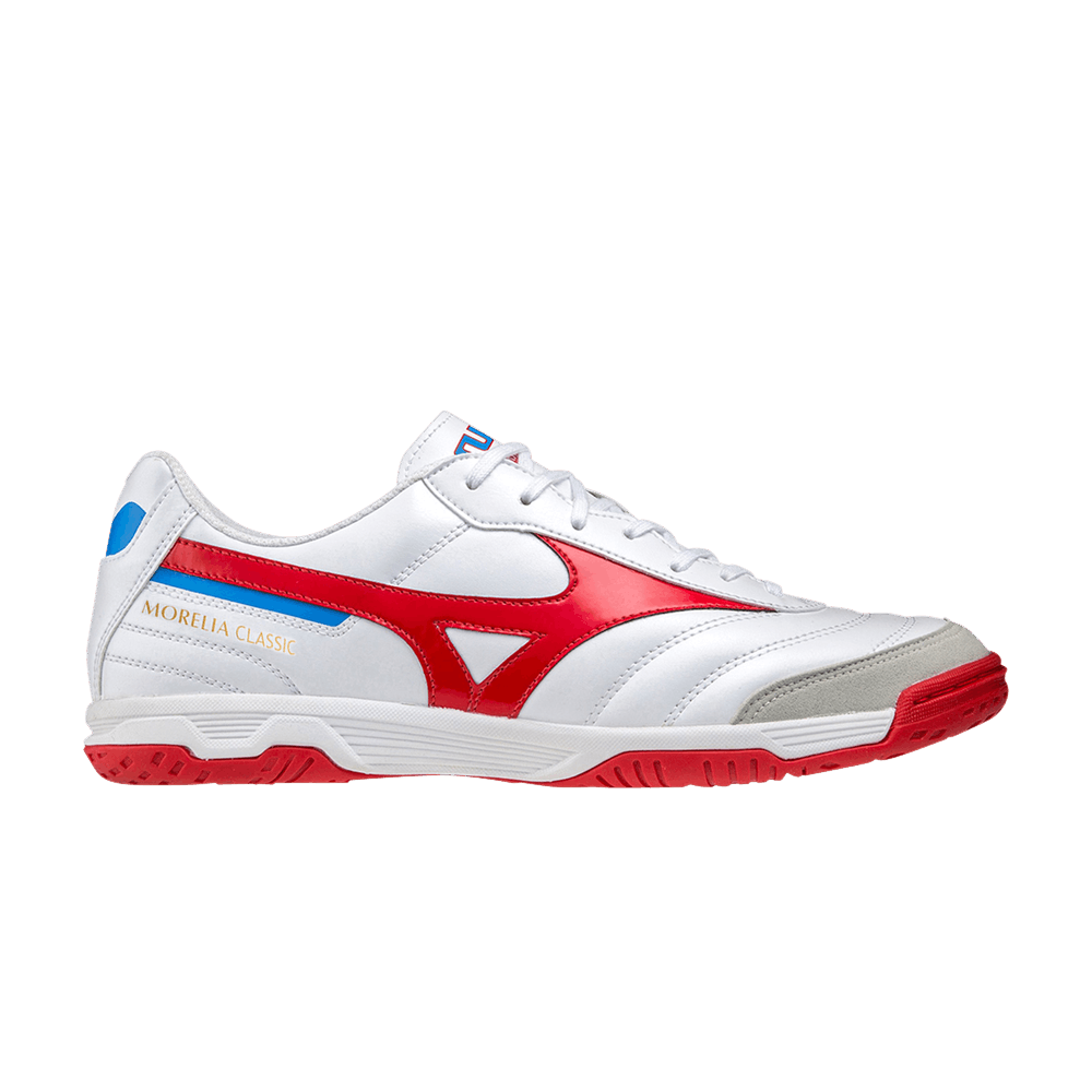 Mizuno Morelia Sala Classic IN 'White High Risk Red' Q1GA210262
