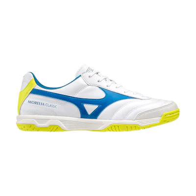 Mizuno Morelia Sala Classic IN 'White Mykonos Blue'