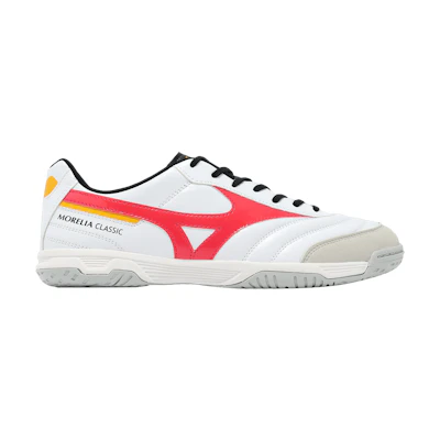 Mizuno Morelia Sala Classic IN 'White Radiant Red'