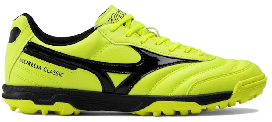 美津濃 Morelia Sala Classic Tf 人造草坪 防滑耐磨 足球鞋 男款 黃色 Order 美津濃 Morelia Sala Classic Tf 人造草坪 防滑耐磨 足球鞋 男款 黃色