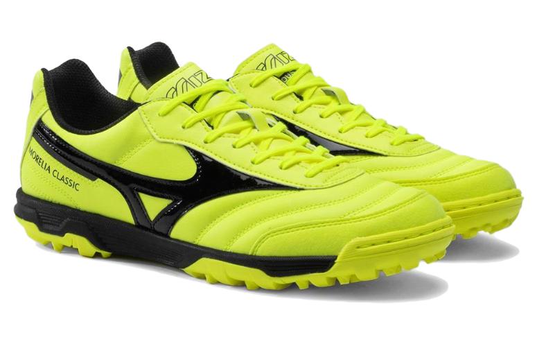 Lookbook 美津濃 Morelia Sala Classic Tf 人造草坪 防滑耐磨 足球鞋 男款 黃色