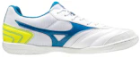 Buy Mizuno Morelia Sala Club Low Top Volleyballschuhe Weiß Blau Gelb Leicht Q1GA200324