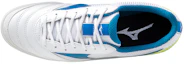 Order Mizuno Morelia Sala Club Low Top Volleyballschuhe Weiß Blau Gelb Leicht Q1GA200324