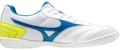 Kasut Bola Tampar Ringan Mizuno Morelia Sala Club Low Tops Putih Biru Kuning Q1GA200324