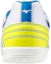 Lookbook Mizuno Morelia Sala Club Low Top Volleyballschuhe Weiß Blau Gelb Leicht Q1GA200324