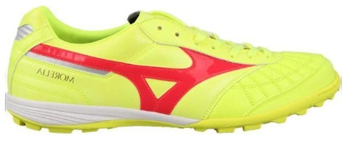 Mizuno 休閒百搭 減震耐磨 足球鞋 男款 銀黃色 Order Mizuno 休閒百搭 減震耐磨 足球鞋 男款 銀黃色