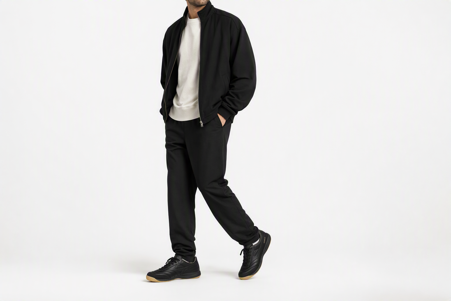 Order 美津浓 Morelia Sala Pro 室内足球鞋 '黑色胶底' Q1GA241300