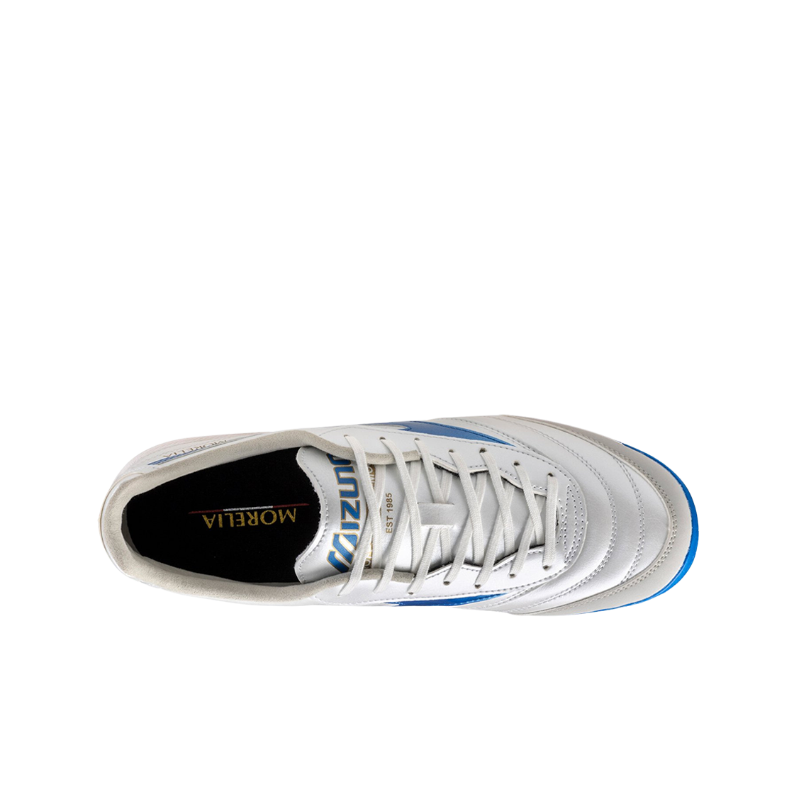 Shop Mizuno Morelia Sala Pro TF 'Putih Laser Biru' Q1GB241325