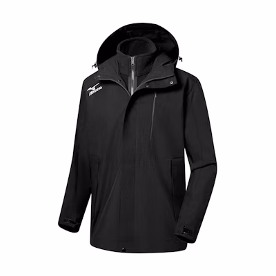 Mizuno Mountain Series 3-in-1 Waterproof Windproof Fleece Jacket Unisex A2CE2505-1