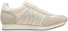 Order Mizuno MR1 'Beige' Sepatu Sneakers Warna Krem D1GF212107