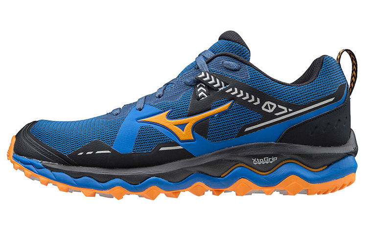 Mizuno Mujin 7 Trail 'Blue Yellow' J1GJ207038