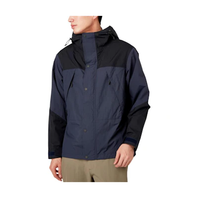 Mizuno Navy Blue Patchwork Full-Zip Hoodie Jacket B2ME2506-13