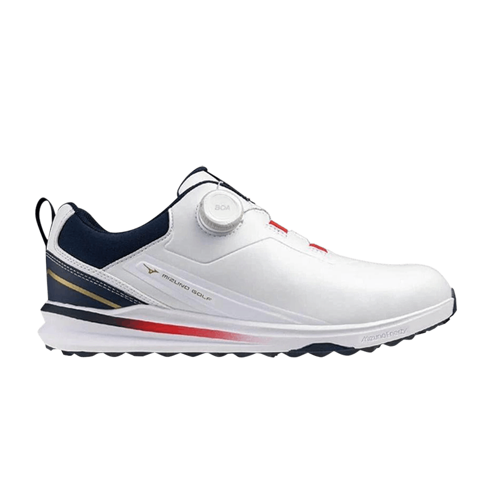 Mizuno Nexlite Enerzy 2 Boa Wide 'White Navy' 51GQ264103