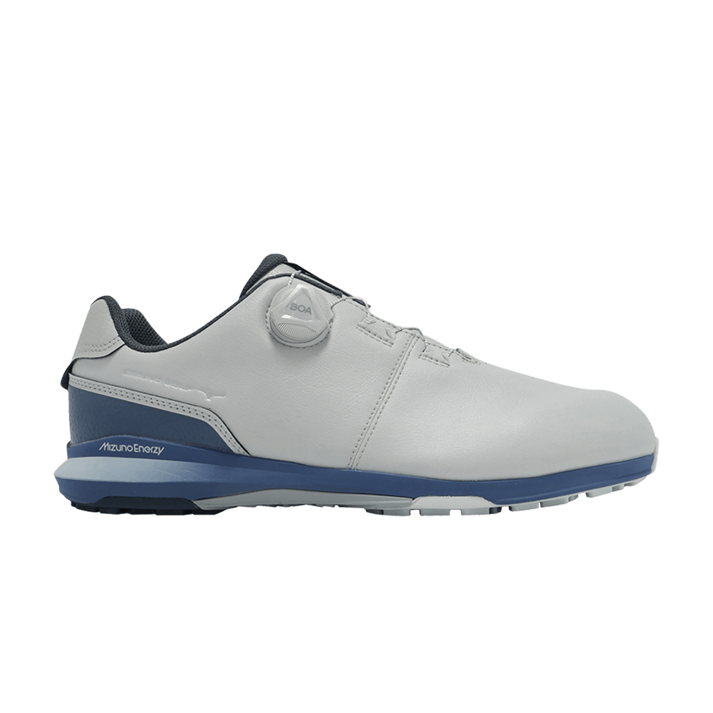 Mizuno Nexlite Enerzy BOA 4E Wide 'Grey Light Navy' 51GQ245003