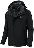Mizuno Outdoor 3-in-1 Waterproof Windproof Detachable Jacket Unisex A2CE3504 Mizuno Outdoor 3-in-1 Waterproof Windproof Detachable Jacket Unisex A2CE3504