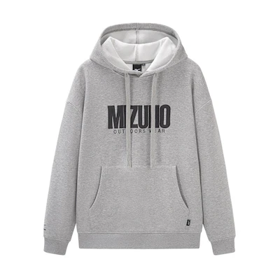 Mizuno Outdoor Casual Loose Embroidered Knit Hoodie Unisex A2CA2636