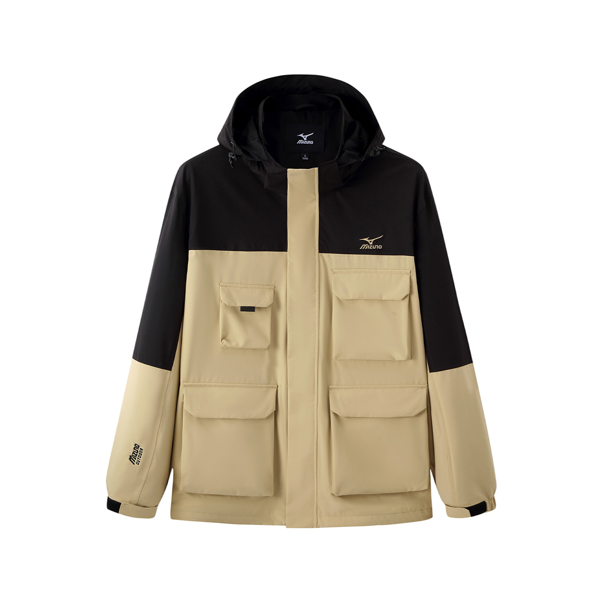 Mizuno Outdoor Detachable Hood Relaxed Fit Long Sleeve Jacket Unisex A2CE3111