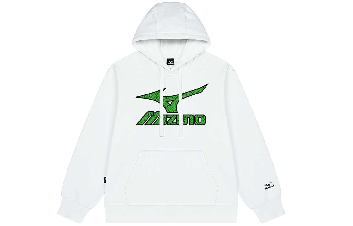 Mizuno Outdoor Flocked Logo Basic Loose Fit Hoodie Unisex A2CA2507