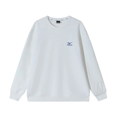 Mizuno Outdoor Logo Embroidered Oversized Fleece Crewneck Sweatshirt Unisex A2CC2571