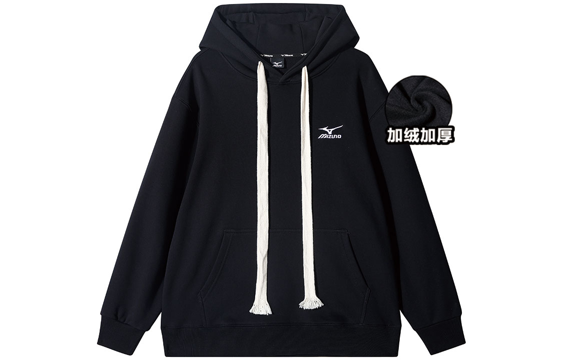 Mizuno Outdoor Logo Print Fleece Hoodie Unisex A2CA2651