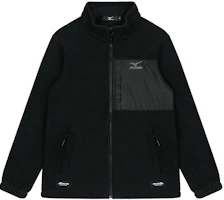 Mizuno Outdoor Logo Print Zip-Up Fleece Jacket - Unisex Warm Outerwear A2CC2509 Mizuno Outdoor Logo Print Zip-Up Fleece Jacket - Unisex Warm Outerwear A2CC2509