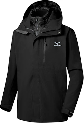 Mizuno Outdoor Reflective Logo 3-in-1 Waterproof Windproof Jacket Unisex A2CE2549 Buy Mizuno Outdoor Reflective Logo 3-in-1 Waterproof Windproof Jacket Unisex A2CE2549