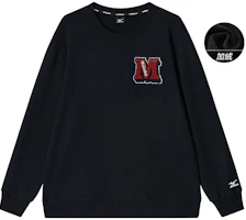 Mizuno Outdoor Solid Color Crewneck Pullover Sweatshirt Unisex Long Sleeve A2CA2590 Mizuno Outdoor Solid Color Crewneck Pullover Sweatshirt Unisex Long Sleeve A2CA2590