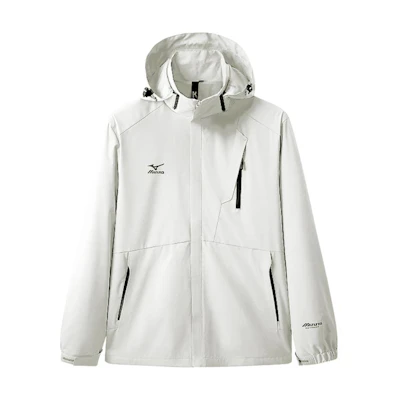 Mizuno Outdoor Waterproof Windproof Multipocket Hooded Jacket Unisex A2CE3112