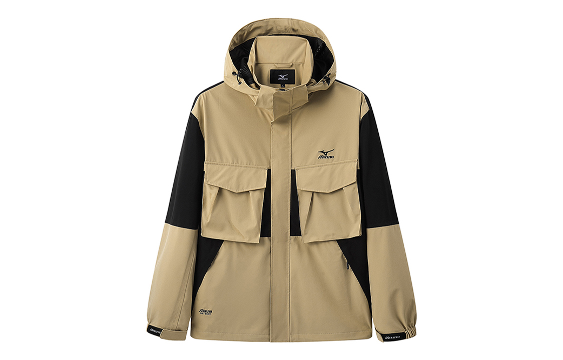 Mizuno Outdoor Waterproof Windproof Quick-Dry Logo Jacket Unisex A2CE3110