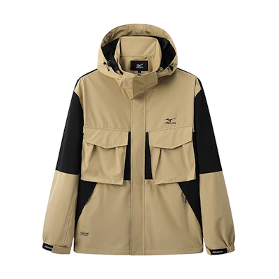 Mizuno Outdoor Waterproof Windproof Quick-Dry Logo Jacket Unisex A2CE3110