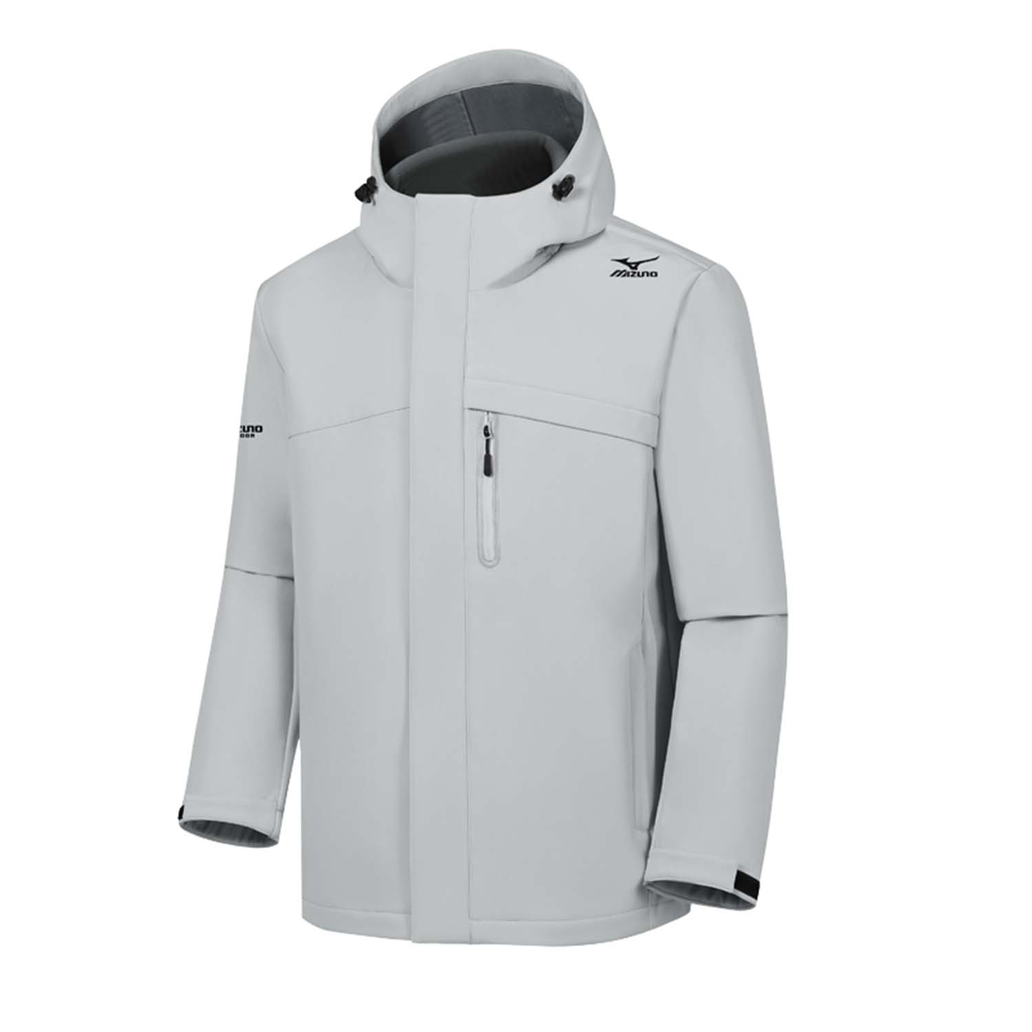 Mizuno Outdoor Waterproof Windproof Unisex Hooded Jacket with Logo Design A2CE3510