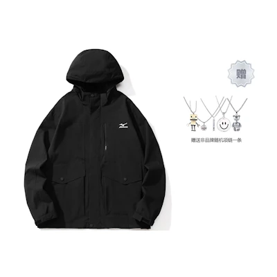 Mizuno Outdoor Waterproof Windproof UV-Proof Hooded Fleece Jacket Unisex MJN1669MJNWDTF6719