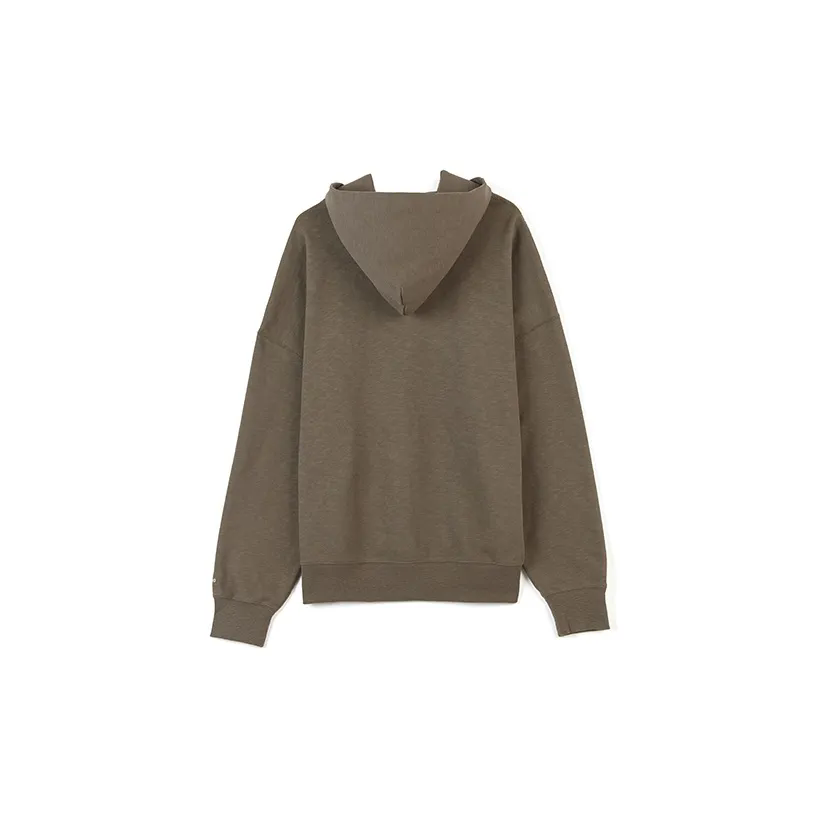 Shop 미즈노 오버사이즈 후드 커피 브라운 목걸이 포함 D2CC33I156-Coffee-Brown D2CC33I156-COFFEE-BROWN