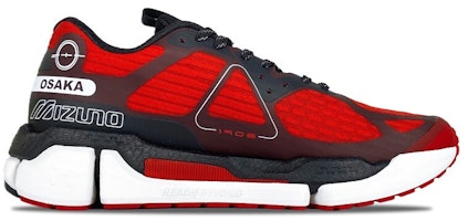 ミズノPIニット ロートップ ランニングシューズ ブラック/レッド D1GH210202 D1GH210202 Order ミズノPIニット ロートップ ランニングシューズ ブラック/レッド D1GH210202 D1GH210202