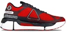 Order Kasut Lari Mizuno PI Knit Rendah Hitam/Merah D1GH210202