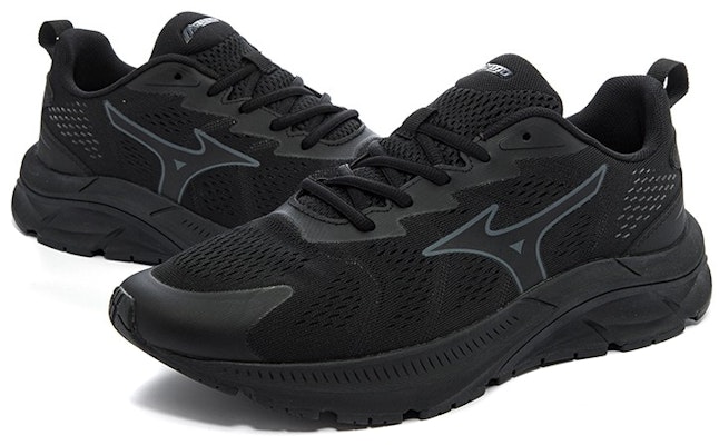 Mizuno Pi Lite 'Fesyen Trend Kasual Hitam' D1GH212301 Lookbook Mizuno Pi Lite 'Fesyen Trend Kasual Hitam' D1GH212301