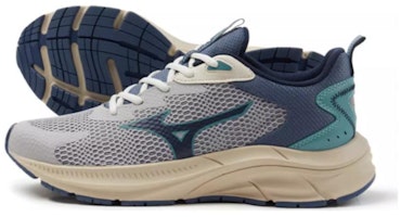 美津濃 Pi Lite 減震防滑耐磨 低幫 運動休閒鞋 男女同款 灰藍綠 Shop 美津濃 Pi Lite 減震防滑耐磨 低幫 運動休閒鞋 男女同款 灰藍綠