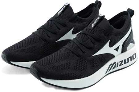 ミズノPIニット ローカット 黒白 D1GH202401 Lookbook ミズノPIニット ローカット 黒白 D1GH202401