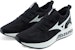 Mizuno PI Knit Low-top 'Hitam Dan Putih' D1GH202401
