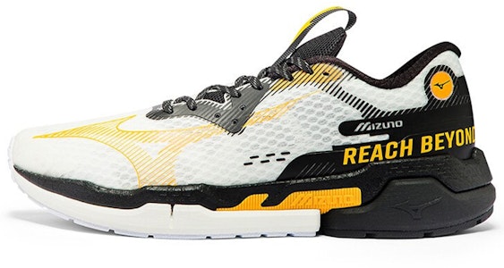 Mizuno Pi X 'Putih Hitam Kuning' D1GH220101 Buy Mizuno Pi X 'Putih Hitam Kuning' D1GH220101