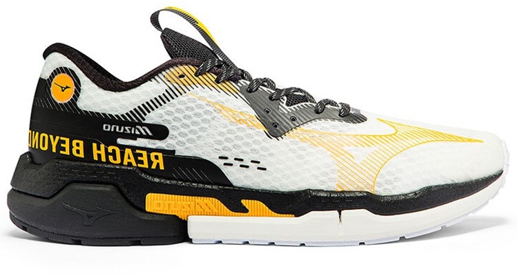Mizuno Pi X 'Blanco Negro Amarillo' D1GH220101 Order Mizuno Pi X 'Blanco Negro Amarillo' D1GH220101