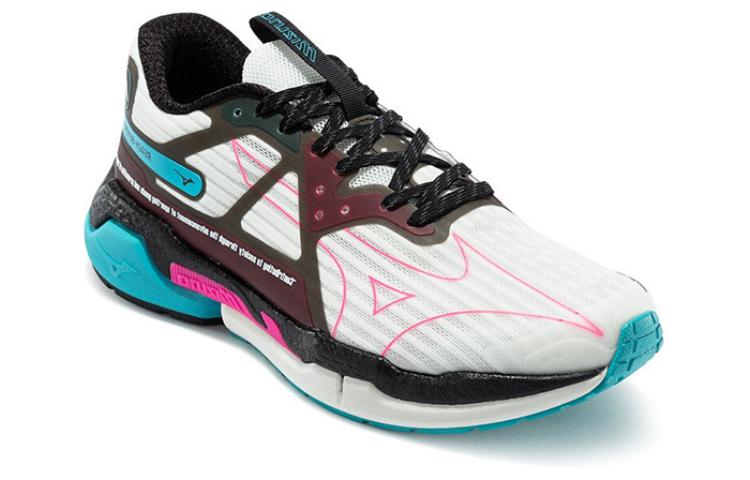 Order Mizuno PIX Retro Hardloopschoenen Blauw/Roze D1GH210201