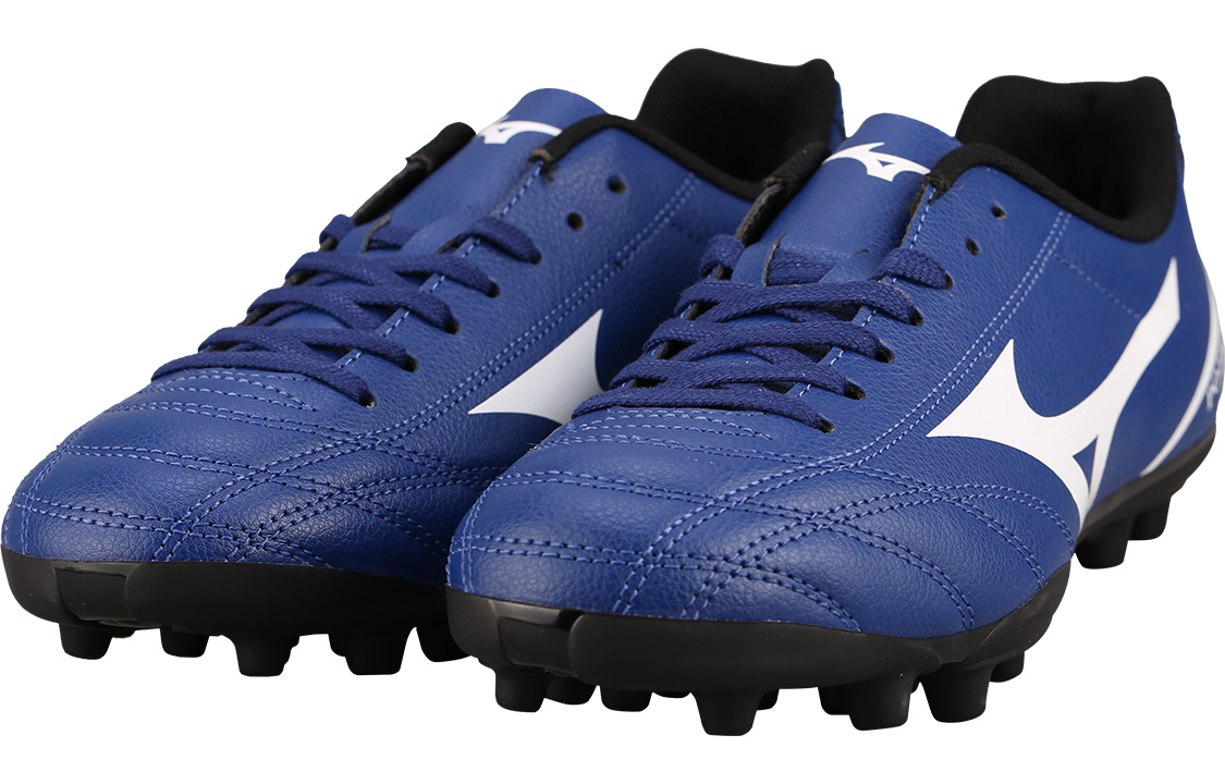 Shop Mizuno Potrero Wide AG Scarpe Calcio Blu da Allenamento P1GA189227