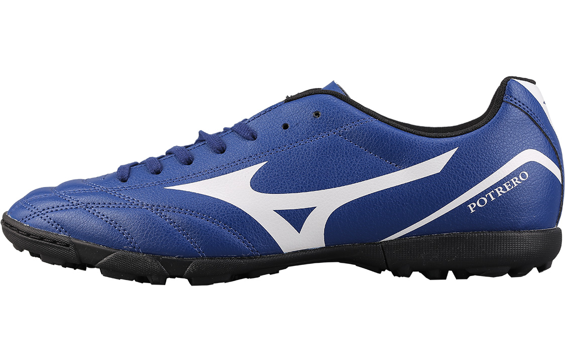 Mizuno Potrero Wide AS Broken Nail Soccer Shoes Blue P1GD189227