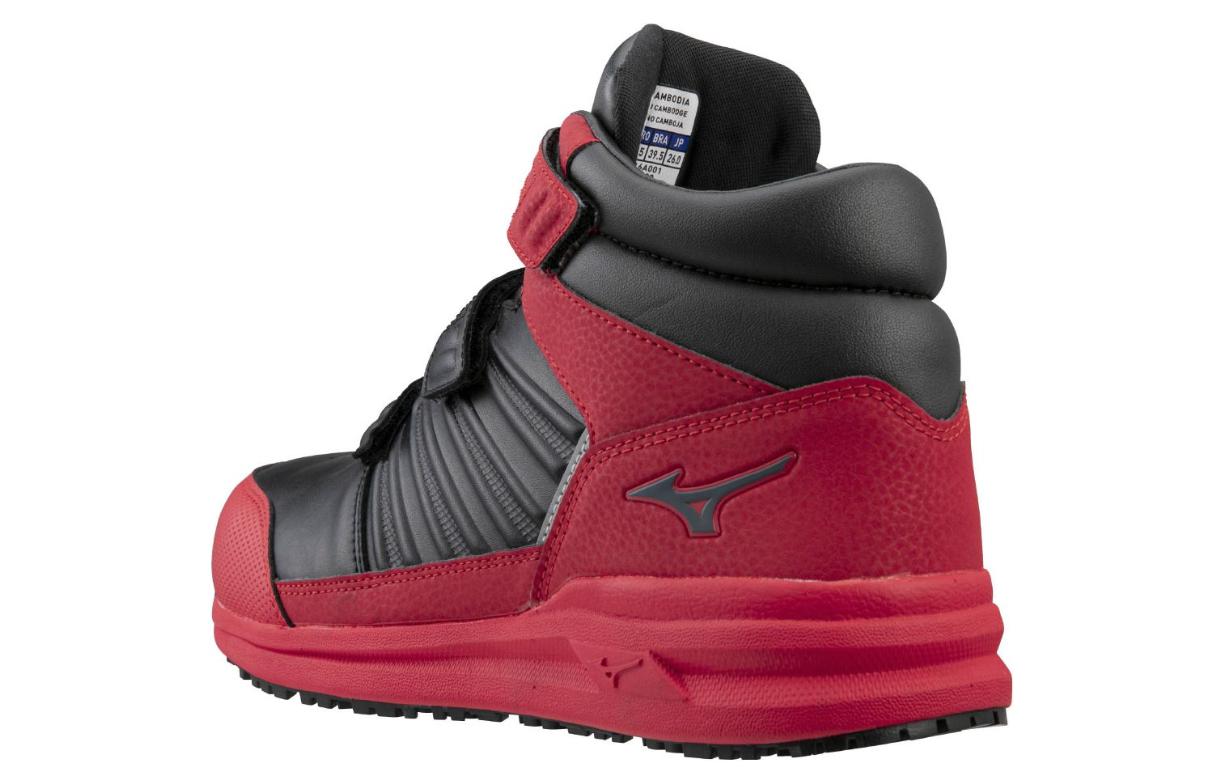 Shop Mizuno Prime Fit SS 2 21H Wide 'Black Red' F1GA225609