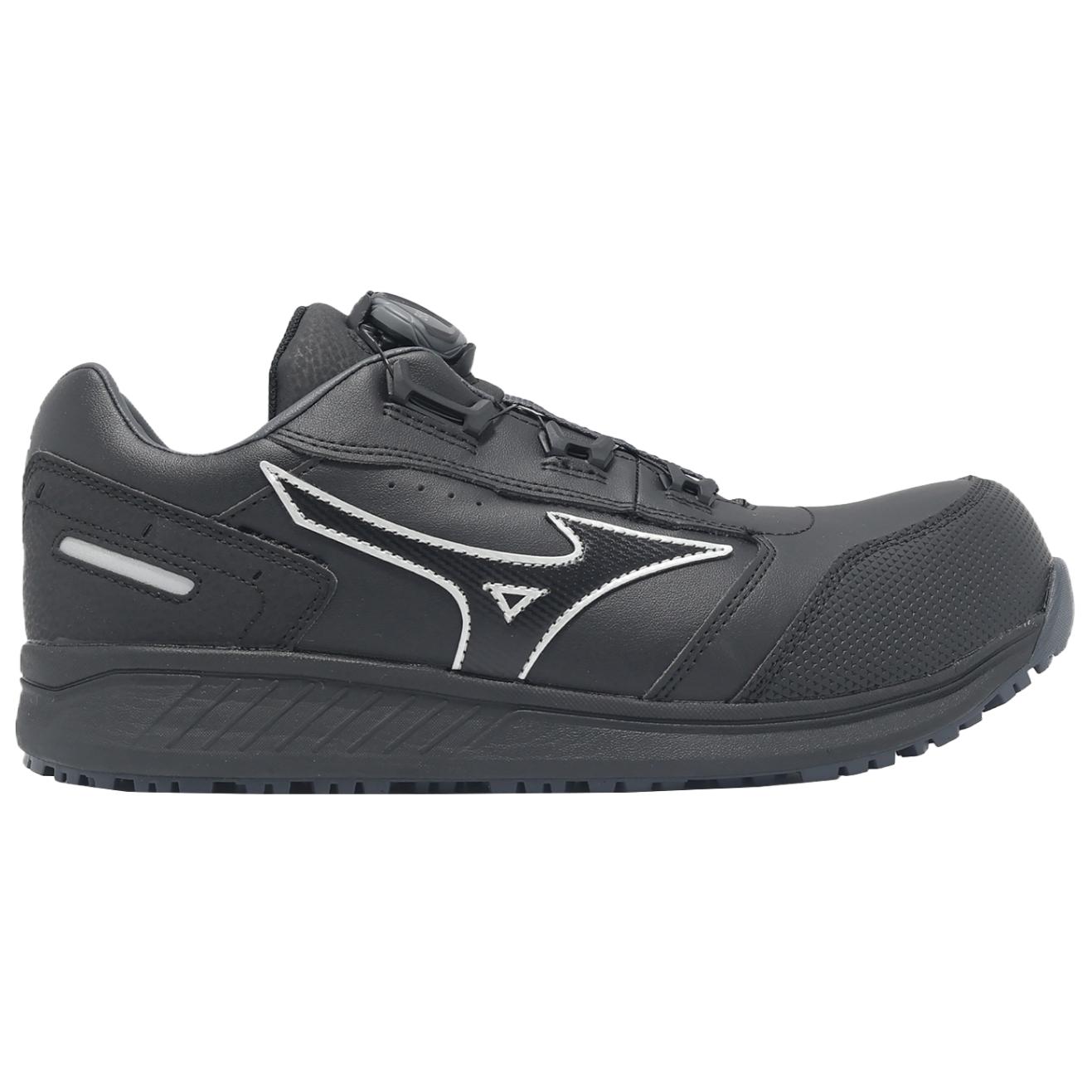 Order Mizuno Prime Fit SU51L BOA ''Zwart Wit'' F1GA247709