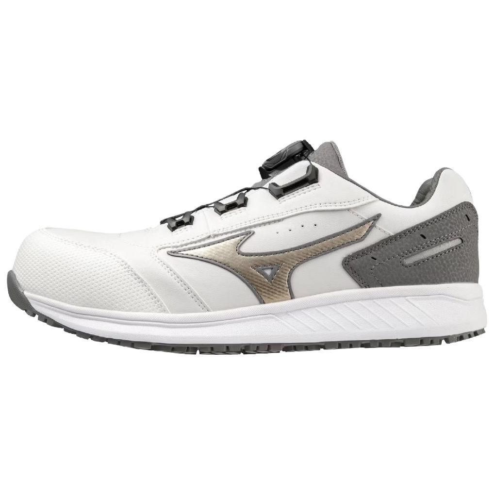 Mizuno Prime Fit SU51L BOA 'White Gold Grey' F1GA247701